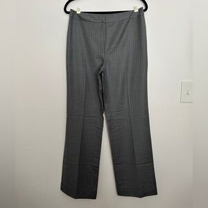 Brooks Brothers Charcoal Pinstripe Wool Pants